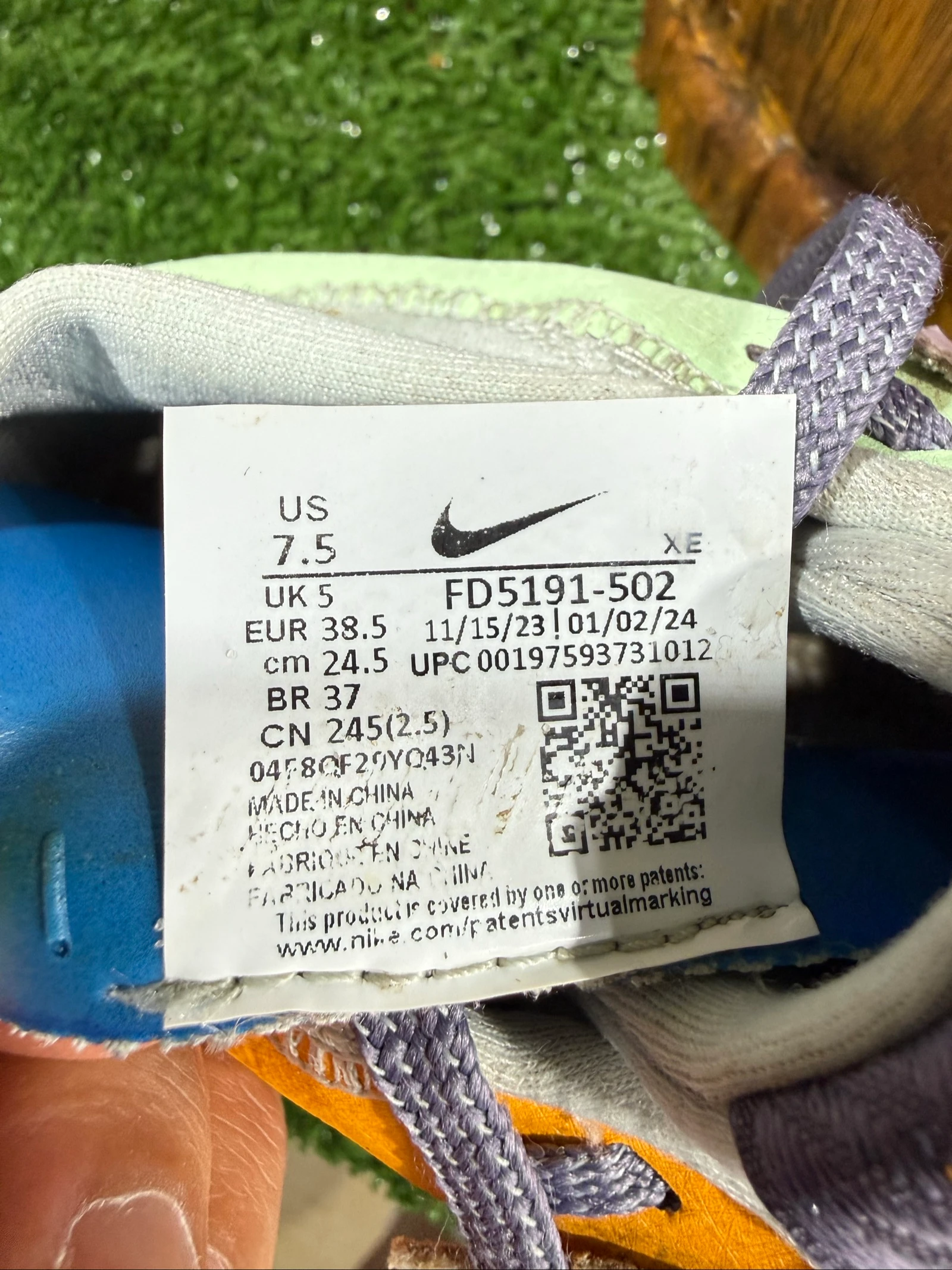 Nike Trail Zegama 2 Trail Running Trekking EU 38.5 JP 24.5 – photo 16